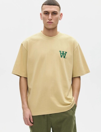 WOOD WOOD Wwliam Tee Aachest 25220 Beige S