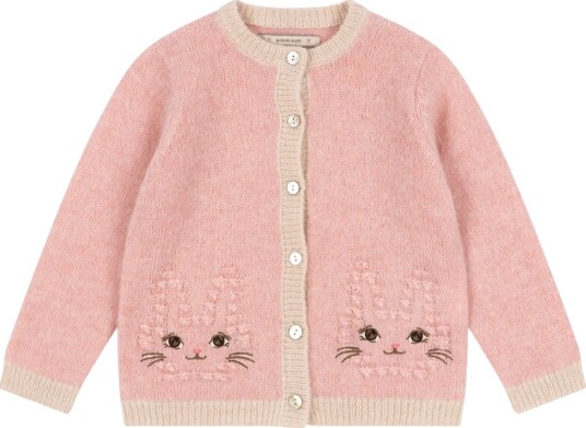 Konges Sløjd Cardigan Kitty Silver Pink