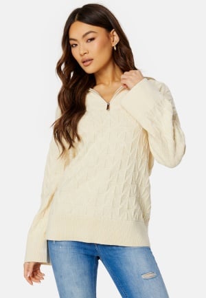 GANT Herringbone Half Zip  L