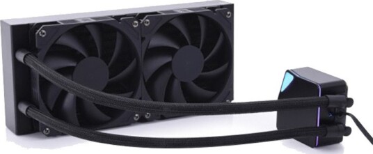 Alphacool Core Ocean T38 CPU-kjøler 240mm Sort aluminium