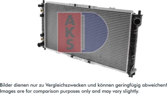 AKS DASIS 111000N Radiator motorkjøling