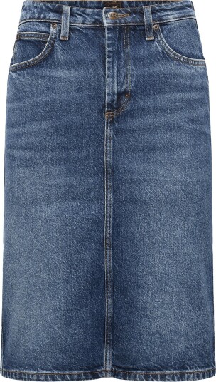 Lee Jeans Midi Skirt   Blue   26 x 00