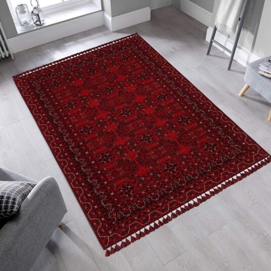 Norio Gangmatte 80x150 cm Rektangulær - Rød