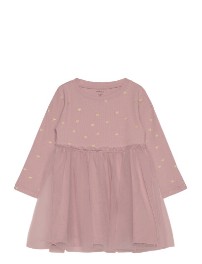 Name It Nmfnadja Ls Dress Noos Pink 116 Name It Nmfnadja Ls Dress Noos Pink 116