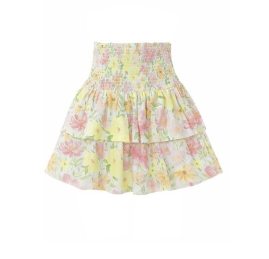 Vilje & Ve Milla skjørt   yellow print   146