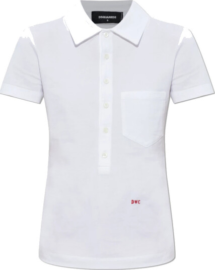 Dsquared2 Dame Topper Hvit M,