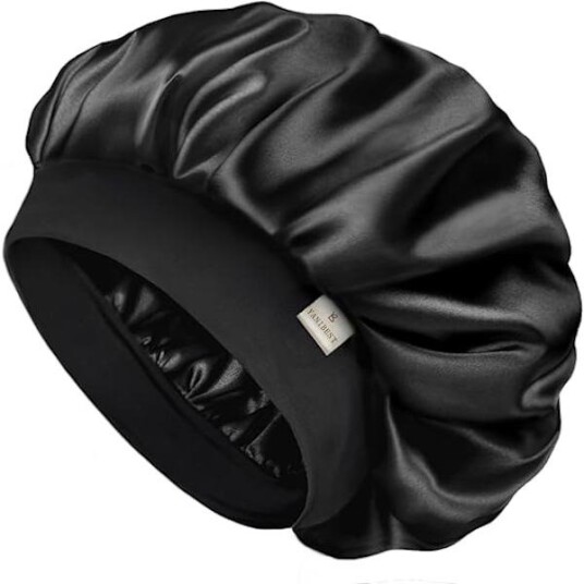 YANIBEST Bonnet for Menn Hårbonnet for Soving Dobbelt Lag Satinbonnet for Svarte Kvinner Krøllete Hår Sovehette