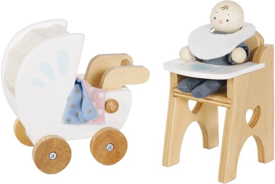 Le Toy Van Dukkemøbler Barnerom 5 Deler