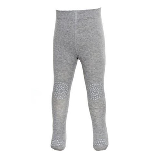GObabyGO Strømpebukser Grey Melange 0-6 mdr