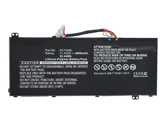 CoreParts batteri til bærbar PC - Li-pol - 4600 mAh - 52.4 Wh (MBXAC-BA0072)