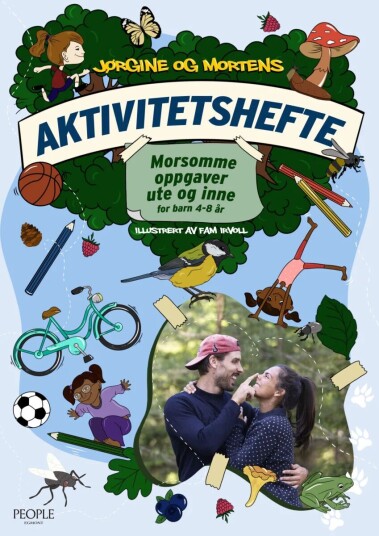 Jørgine og Mortens aktivitetshefte. Morsomme oppgaver ute og inne.