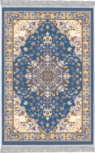 Matte (80x150) Homefesto - Cotton - Flerfarget/Fløyel