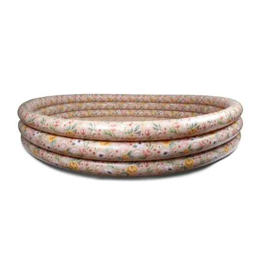 Filibabba Badebassin 150 Cm Alfie - Ocean Blossom - Pink - 150 CM Filibabba Badebassin 150 Cm Alfie - Ocean Blossom - Pink - 150 CM