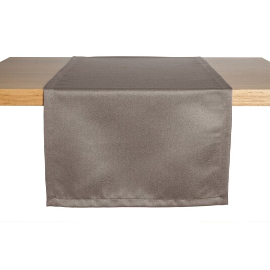 Erwin MBordløper Ambita glatt 40x130 cm (BxL) Gråbrun Rektangulær