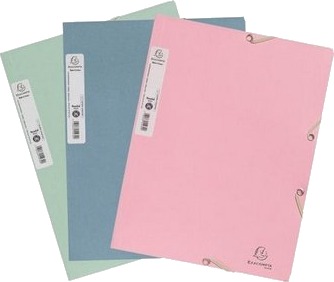 Exacompta 55239E Konvoluttmappe A4 Assorterte Farger 250 Ark 400 G/M² 1,5 Cm Exacompta 55239E Konvoluttmappe A4 Assorterte Farger 250 Ark 400 G/M² 1,5 Cm