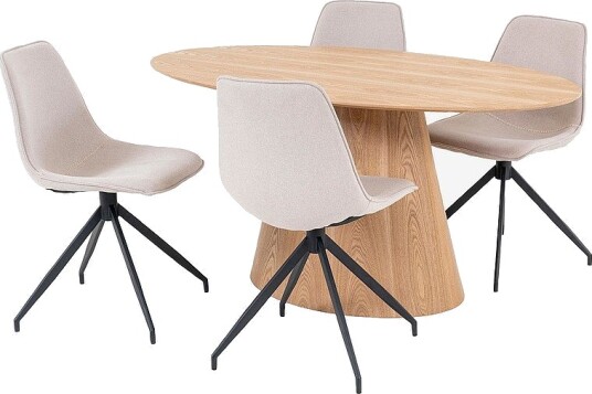 House Nordic   Spisesett Bolton og Monaco   Beige