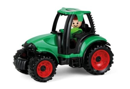 Lena Truckies Tractor Traktor Inne/Ute 2 År Plast Sort Grønn
