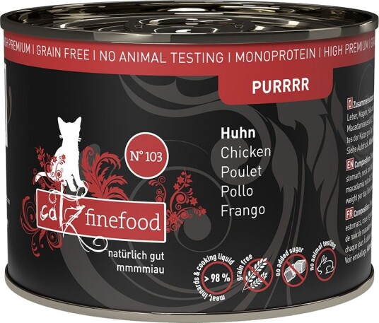 Catz Finefood Purrrr Kylling 12 X 200 G