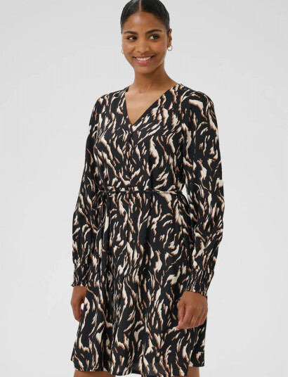 Kaffe Kamille Dress - Brown - 38 Kaffe Kamille Dress - Brown - 38