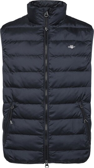 Gant Light Down Vest   Black   XXL