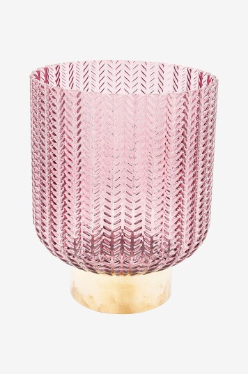 KARE Design Vase Barfly Berry 24cm Rosa