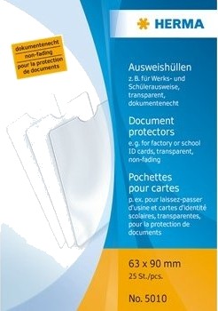Herma 25*5010 Gjennomsiktig Monokromatisk 63 Mm 90 Mm