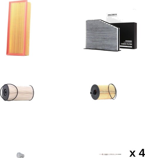 Servicepakke RIDEX 4682P8605