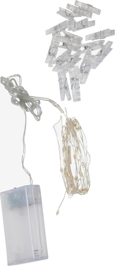Jotex CLIPPY LEDlysslynge Transparent 1608973010