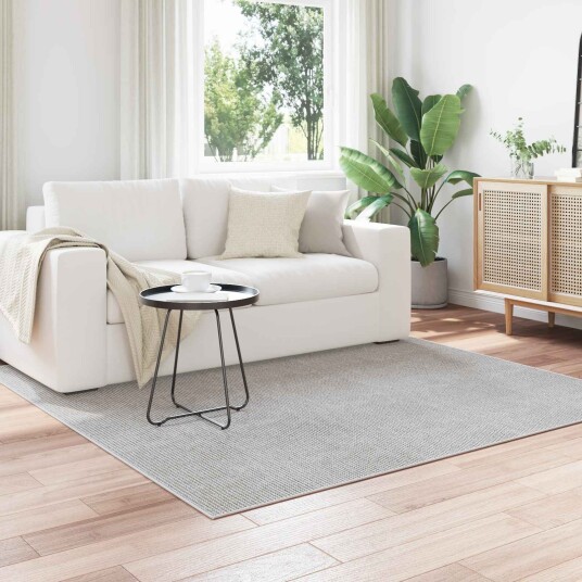 Områdetepper Torget LUGO Krem 120 x 120 cm Polyester