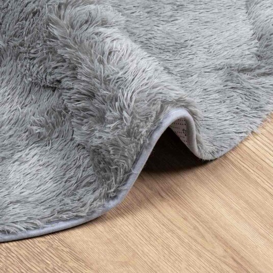  Flossteppe med lang luv NAVARRA lysegrå 300x200 cm polyester 8721158559241