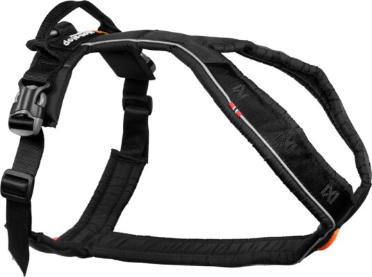 Non-Stop Dogwear Line Harness Grip 3 Svart med Håndtak for Hunde Non-Stop Dogwear Line Harness Grip 3 Svart med Håndtak for Hunde
