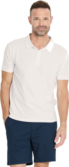 NOU Harrold v2 Polo T skjorte Herre Hvit 2XL