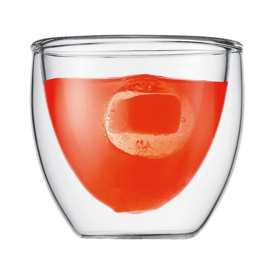 Bodum PAVINA Dobbeltvegget Espresso Glass 8 cl 2 pk