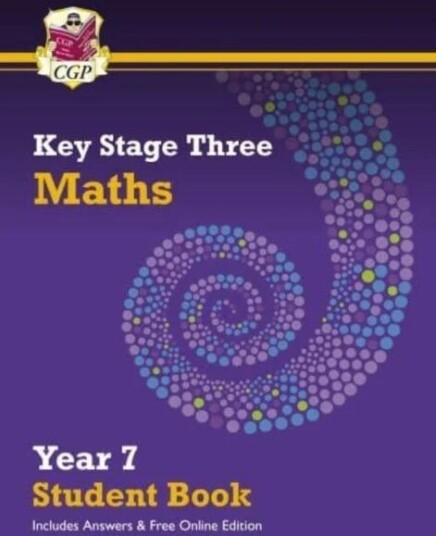 Ks3 Maths Year 7 Student Book - With Answers & Online Edition Av Cgp Books