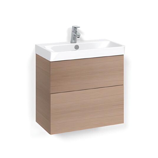 Macro Design Crown Servantskap 2 Skuff- med Light 70 Servant Eik / 60cm Plain/push-open Macro Design Crown Servantskap 2 Skuff- med Light 70 Servant Eik / 60cm Plain/push-open