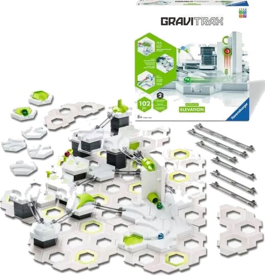 Ravensburger GraviTrax Action Sett med Lift - Marmorkulebane for Barn 8+ år Ravensburger GraviTrax Action Sett med Lift - Marmorkulebane for Barn 8+ år