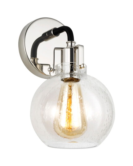 Visual Comfort Clara Single Sconce Nickel