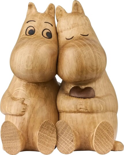 Dsignhouse Moomin Mumitroldene Hug Fsc M/Valnød Hjerte Limited Edition L