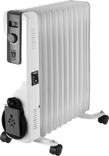 NEO Tools 265520 Oljeradiator 2500W 11 ribber NEO Tools 265520 Oljeradiator 2500W 11 ribber