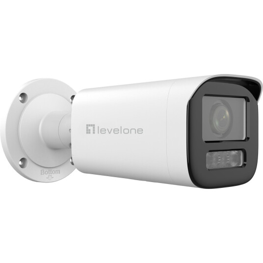 LevelOne FCS-5222 Zoom IP-Kamera 2MP H 265 Innendørs Utendørs IP67 Hvit
