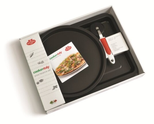 Ballarini 1A0000.2 Pizzapanne Sett Sort Aluminium Italia 28 Cm 330 Mm Ballarini 1A0000.2 Pizzapanne Sett Sort Aluminium Italia 28 Cm 330 Mm