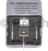 Relé BOSCH 0 332 015 002