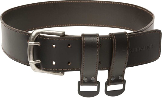 Chevalier Doghandler Leather Belt Leather Brown 105 cm