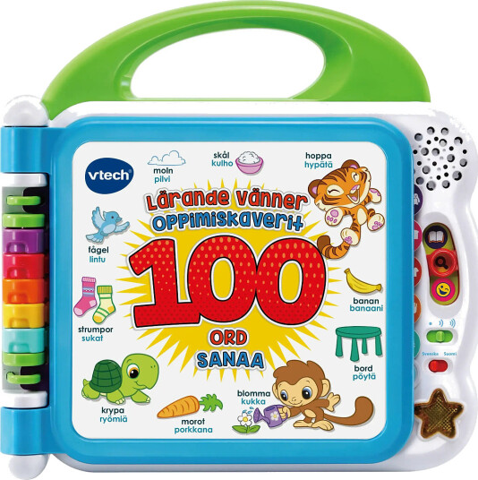 Vtech Vtech Baby My First 100 Words Se/Fi White ONE SIZE Vtech Vtech Baby My First 100 Words Se/Fi White ONE SIZE