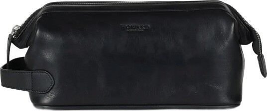 Howard London Washbag Steven Leather   BLACK   One Size