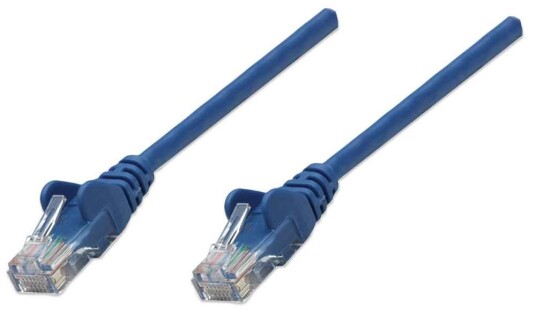 INTELLINET Kabel CAT6 UTP 0,5m [bu]