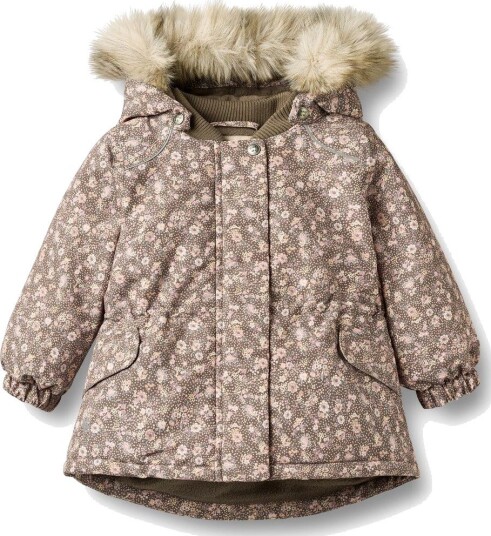 Wheat Jacket Mathilde DRY WOOD SNOW FLOWERS 74 Wheat Jacket Mathilde DRY WOOD SNOW FLOWERS 74