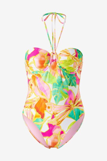Seafolly   Badedrakt Bandeau One Piece   Rosa