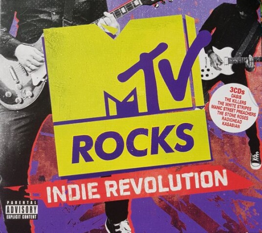 MTV Rocks   Indie Revolution 3CD Diverse artister Rock
