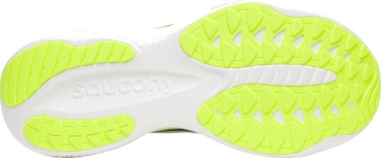 Saucony Men"s Ride 19 White/citron 43 Saucony Men"s Ride 19 White/citron 43
